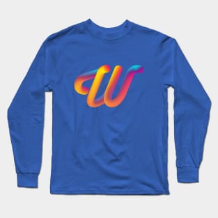 Cursive W Long Sleeve T-Shirt